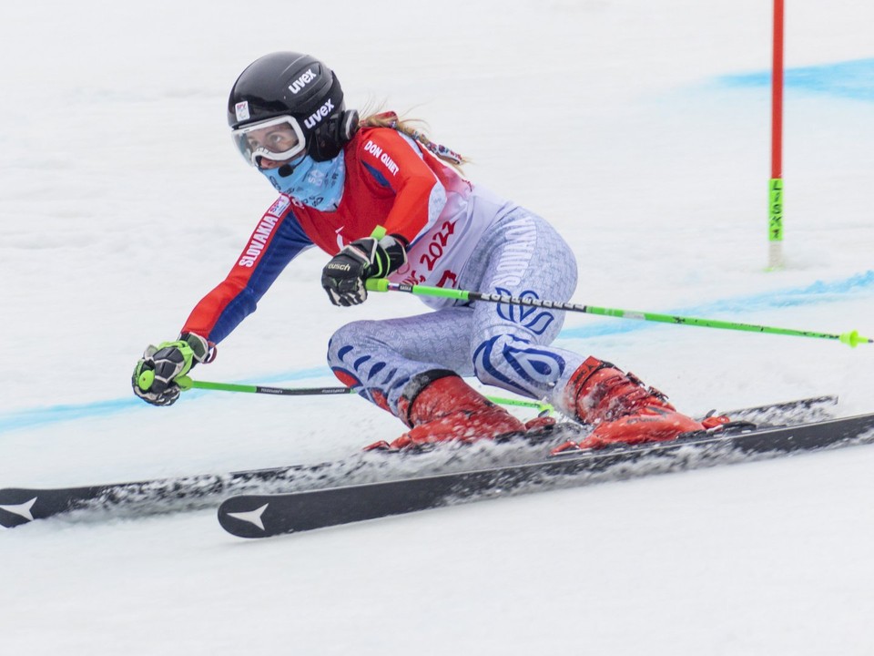 Slovenská reprezentantka v paraalpskom lyžovaní Alexandra Rexová.