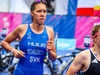 Slovenská triatlonistka Zuzana Michaličková. 