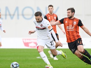 Fotka zo zápasu MFK Ružomberok - Spartak Trnava.
