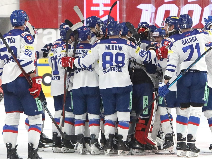 Slovenskí hokejisti. 
