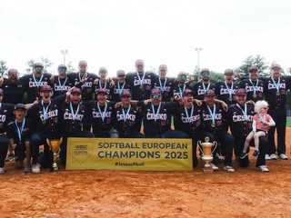 Českí reprezentanti vyhrali ME v softbale 2025.