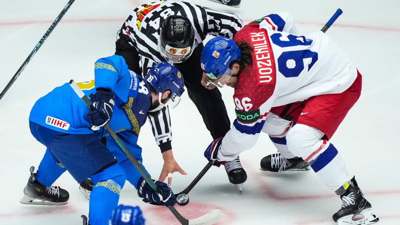 Vladimir Omirbekov a Daniel Voženílek.