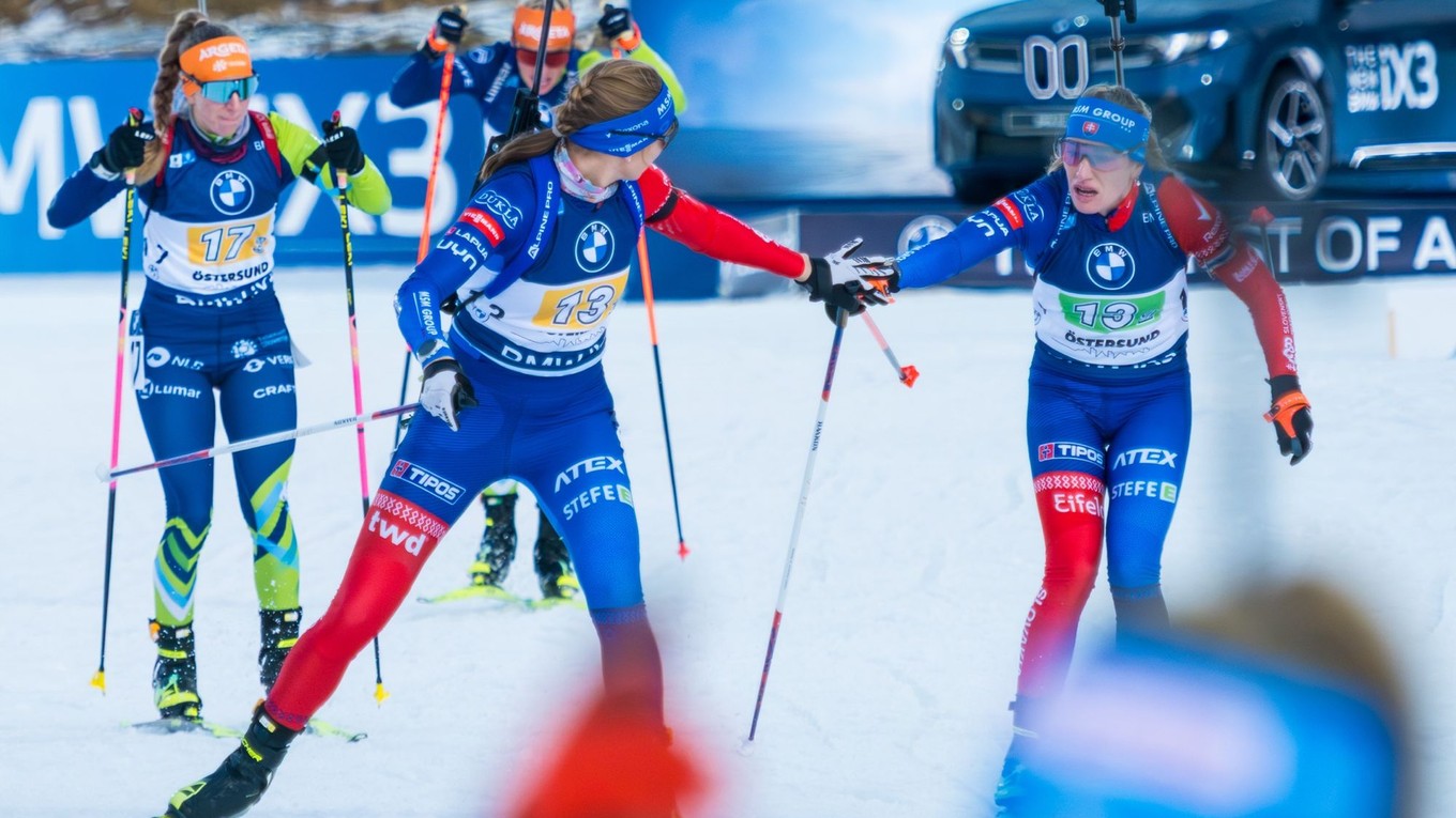 ONLINE: Miešaná štafeta v Novom Meste na Morave - Svetový pohár v biatlone.