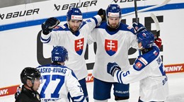 Radosť hráčov Slovenska