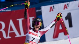 Stephanie Venierová získala zlato v super-G na MS v zjazdovom lyžovaní 2025.