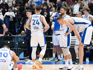 Slovenskí basketbalisti. 