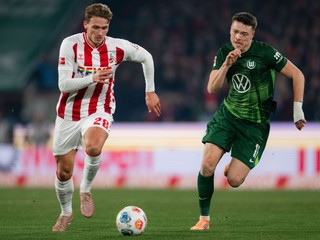 Záber zo zápasu 1. FC Kolín - VfL Wolfsburg