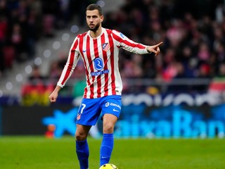 Dávid Hancko v drese Atlética Madrid.