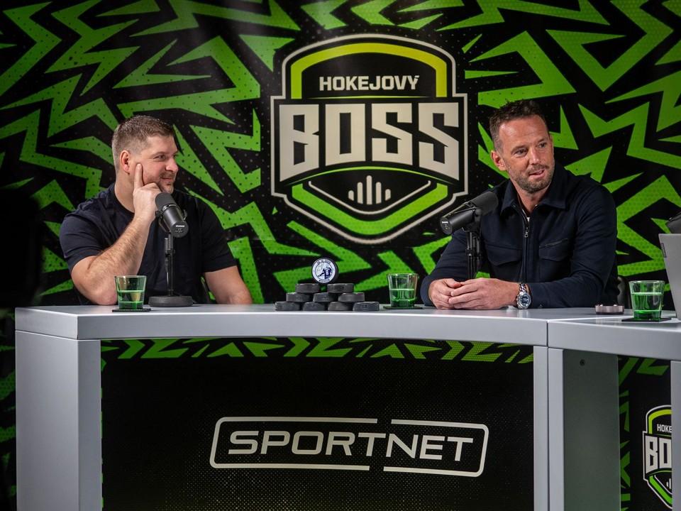 Michal Sersen a Richard Lintner v podcaste Hokejový BOSS