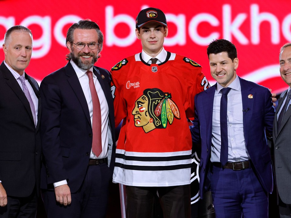 Sacha Boisvert počas draftu