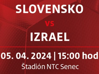 ŽENY A - Informácie pre fanúšikov pred zápasom Slovensko - Izrael 