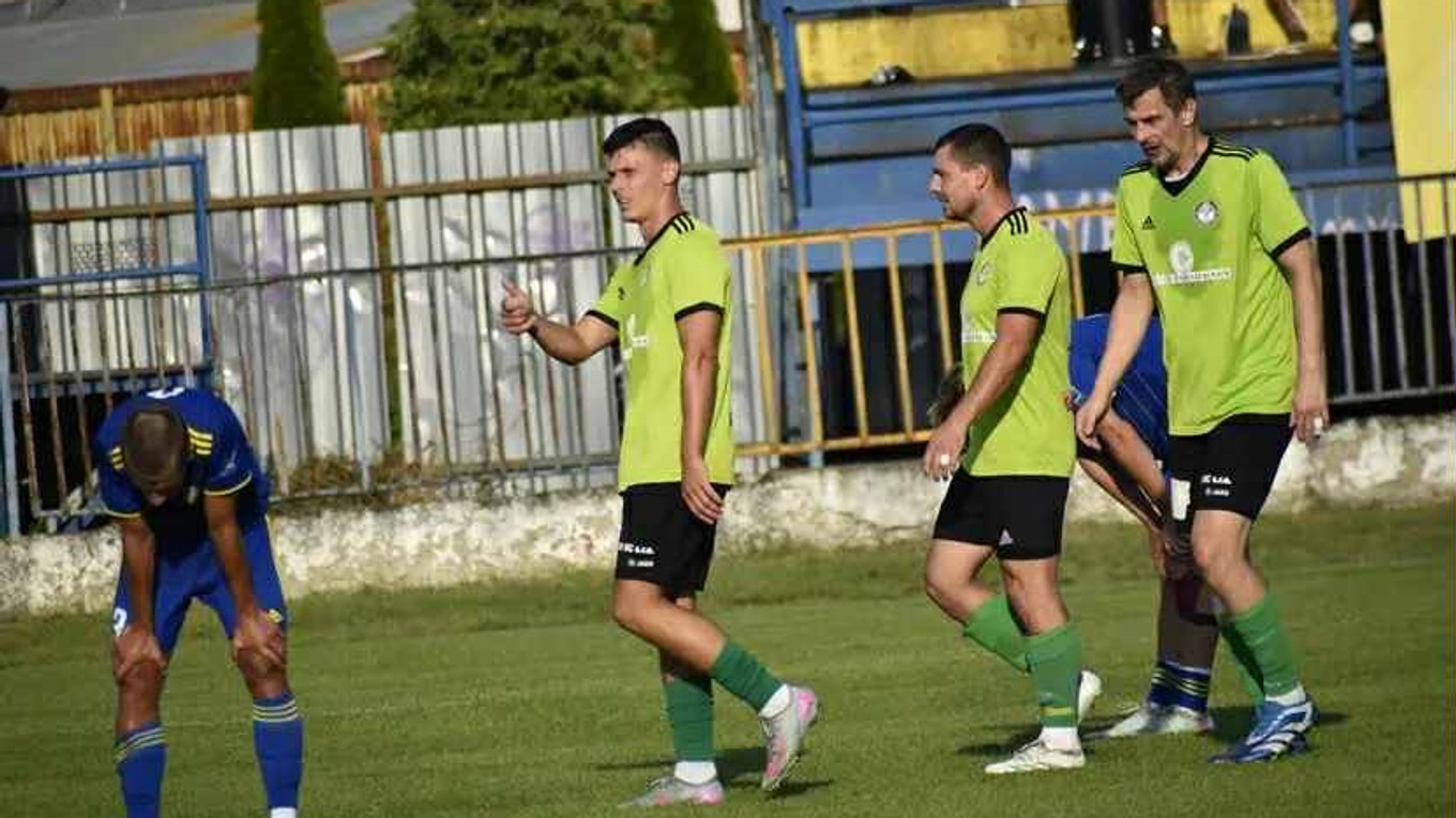 Jakub Škovran v drese FK Čaňa.