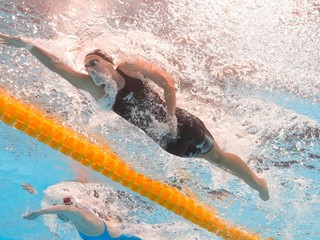 Talianska plavkyňa Simona Quadarellová