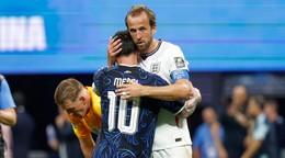 Lionel Messi (10) a Harry Kane (9).