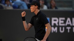Jannik Sinner vo finále turnaja ATP Masters 1000 v Ríme 2025.