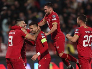 Futbalisti Srbska sa tešia z gólu v kvalifikácii EURO 2024.