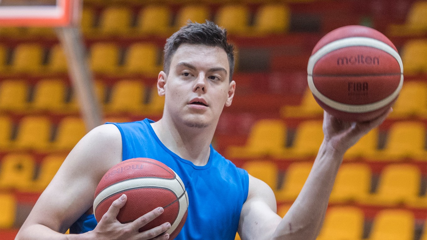 Slovenský basketbalista Maroš Zelizňák.