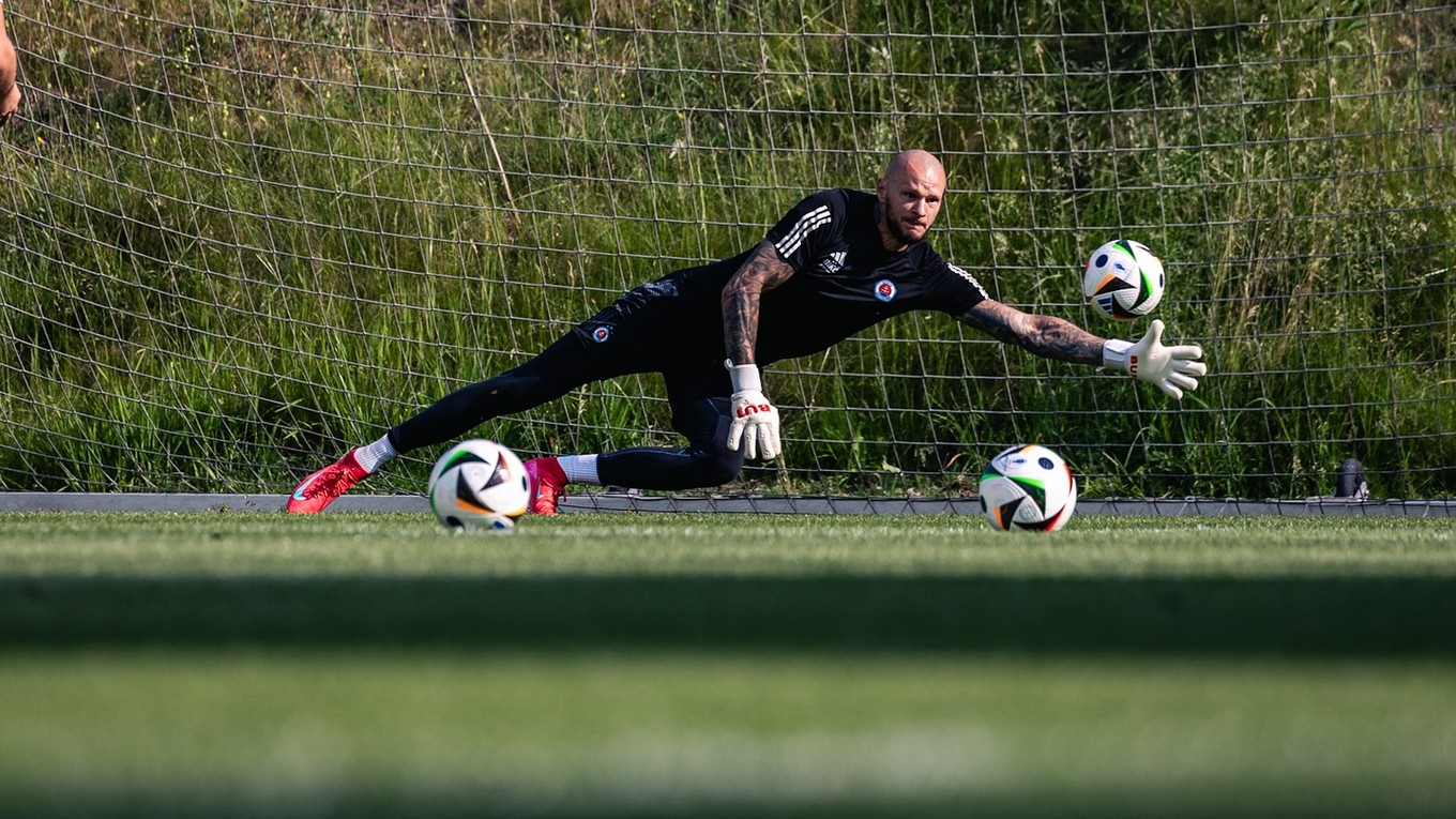 Brankár Slovana Matúš Macík