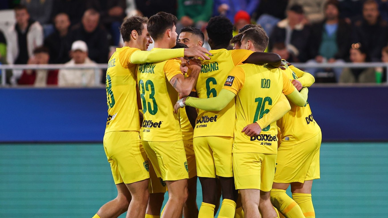 Radosť hráčov Žiliny