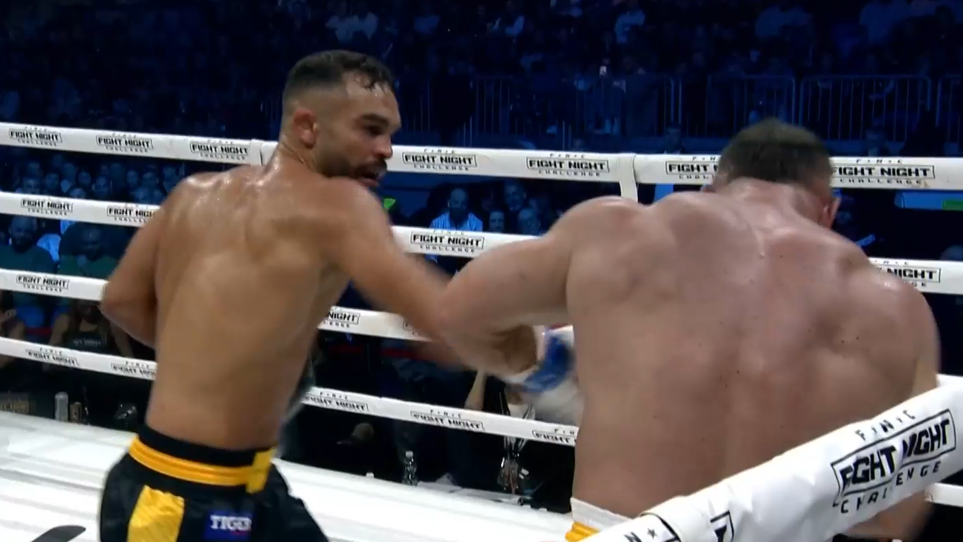 Buchinger v súboji s Volákom.