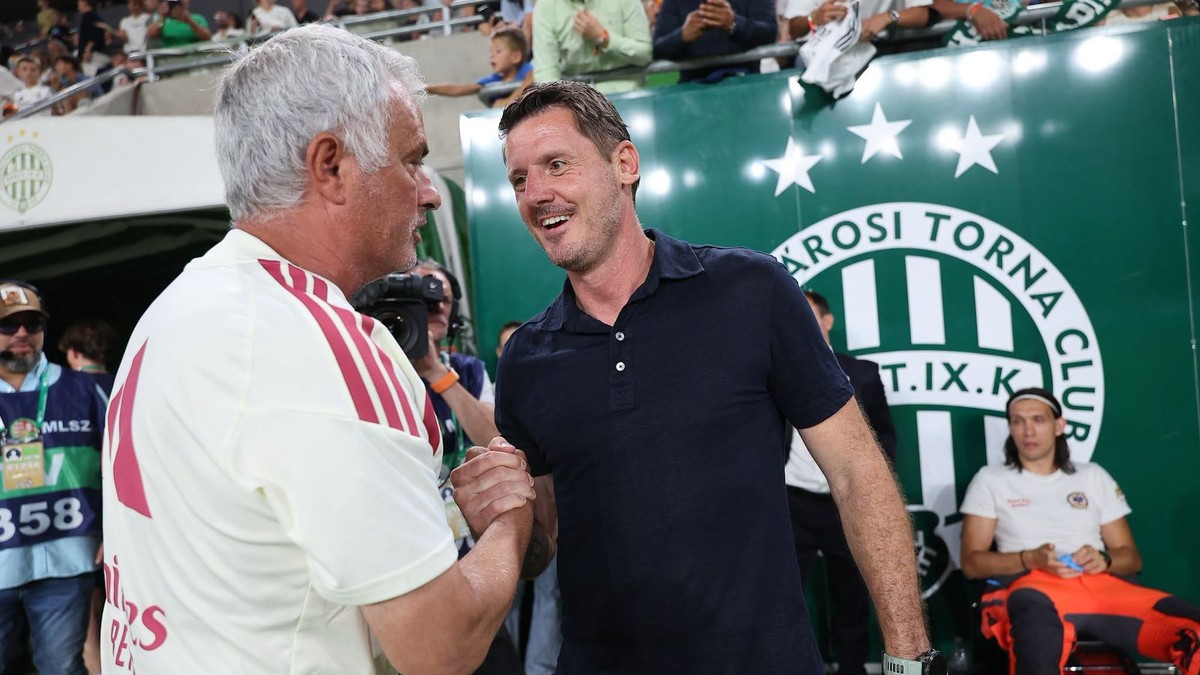 Jose Mourinho a Balázs Borbély