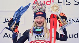 Americká lyžiarka Mikaela Shiffrinová vyhrala slalom v Jasnej 2024.