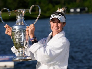 Americká golfistka Nelly Kordová.