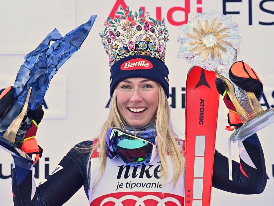 Americká lyžiarka Mikaela Shiffrinová vyhrala slalom v Jasnej 2024.