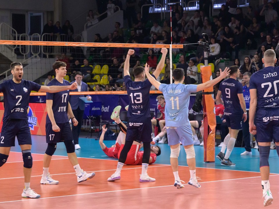 Hráči VK Slovan Bratislava.