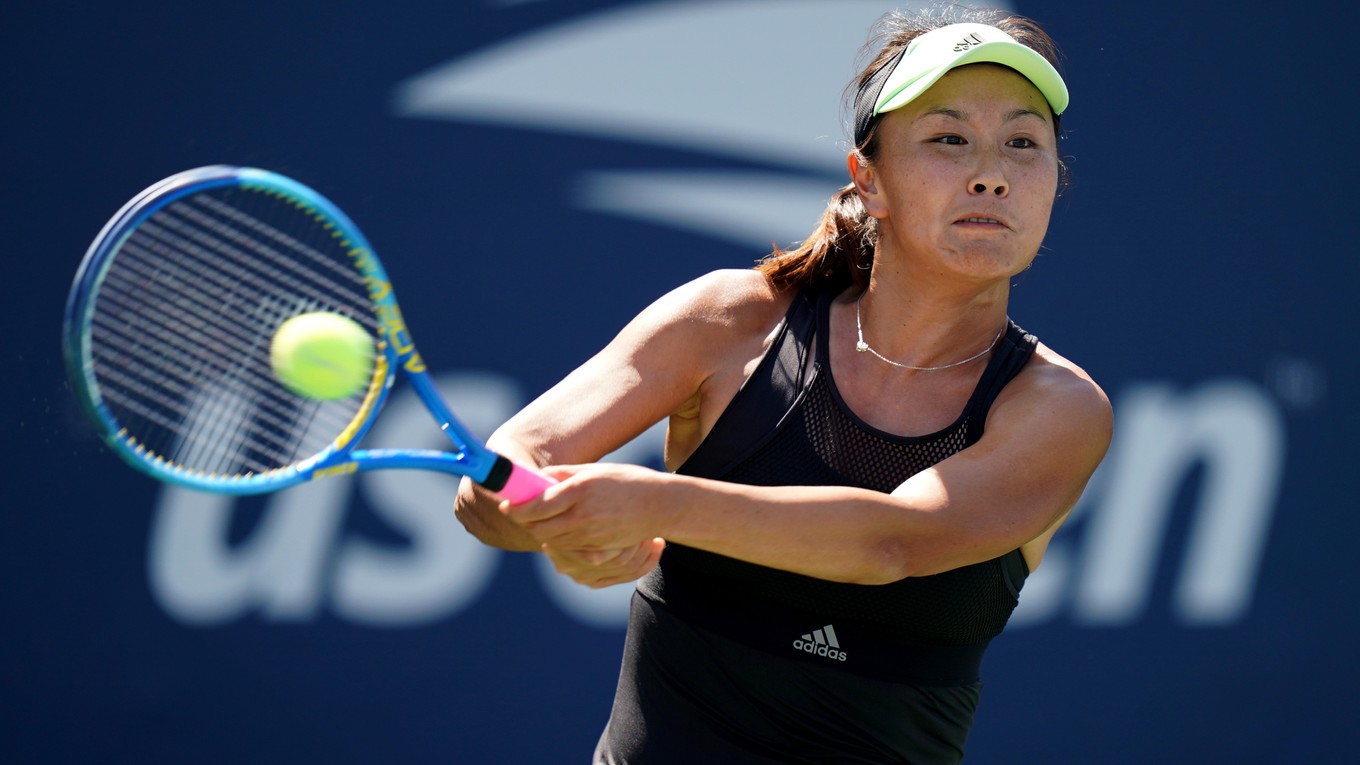 Čínska tenistka Šuaj Pcheng.