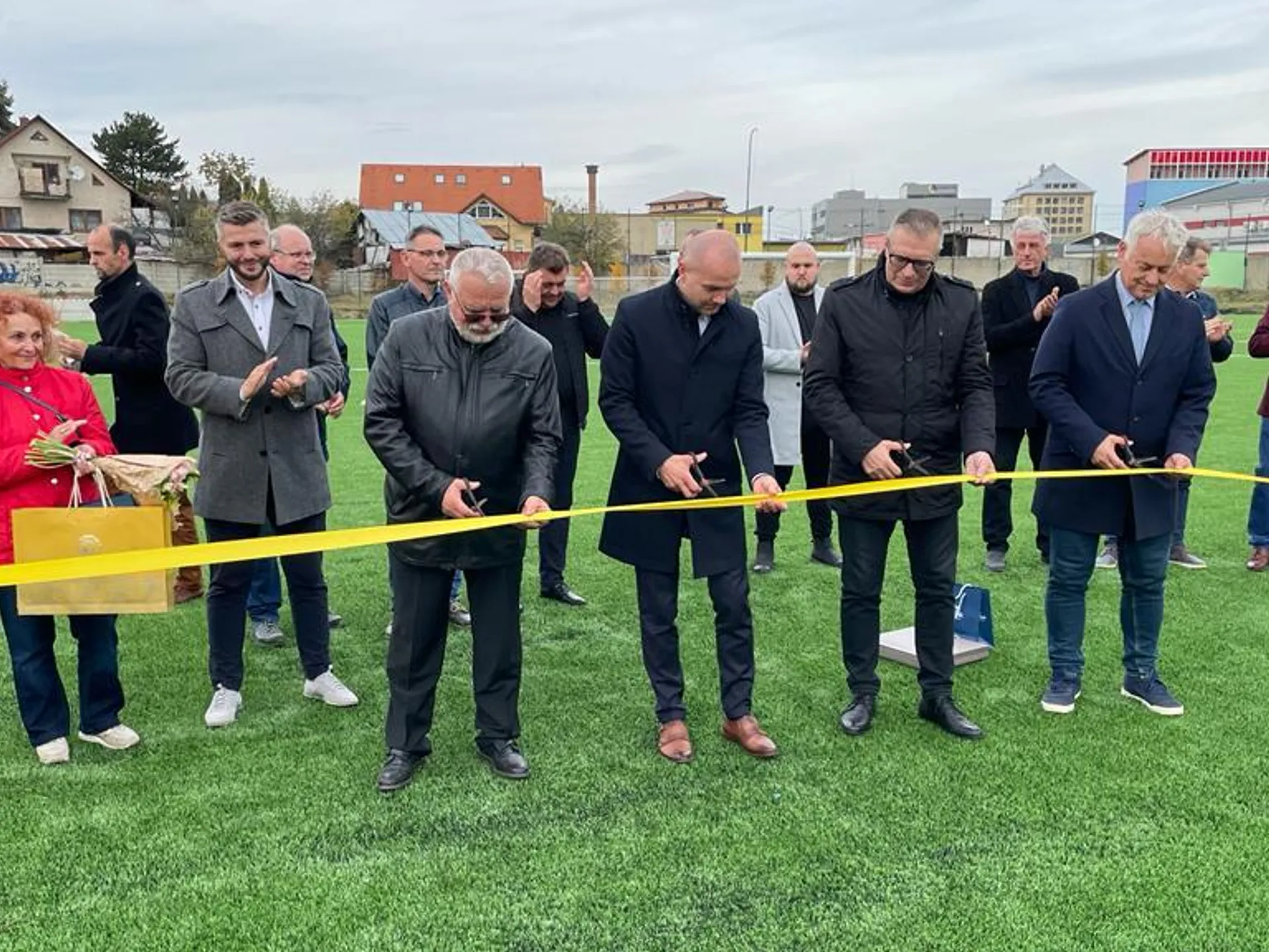 SFZ – Prezident Ján Kováčik prestrihol pásku na novom ihrisku v Námestove