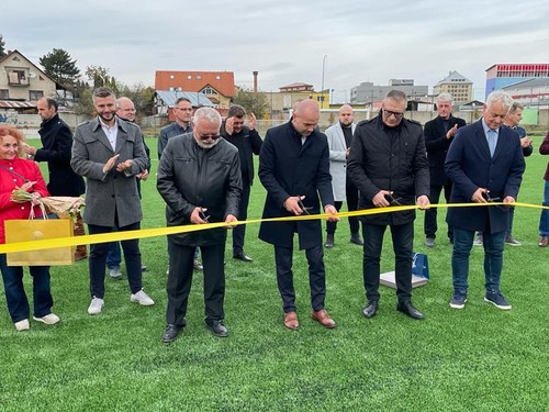 SFZ – Prezident Ján Kováčik prestrihol pásku na novom ihrisku v Námestove