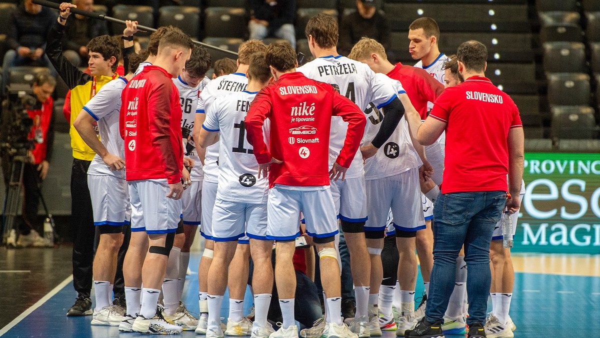 Slovenskí hádzanári.