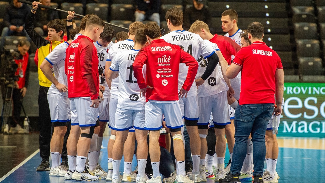 Slovenskí hádzanári.