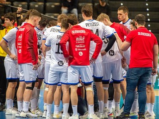 Slovenskí hádzanári.