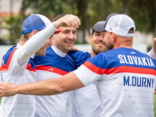 Slovenskí reprezentanti.