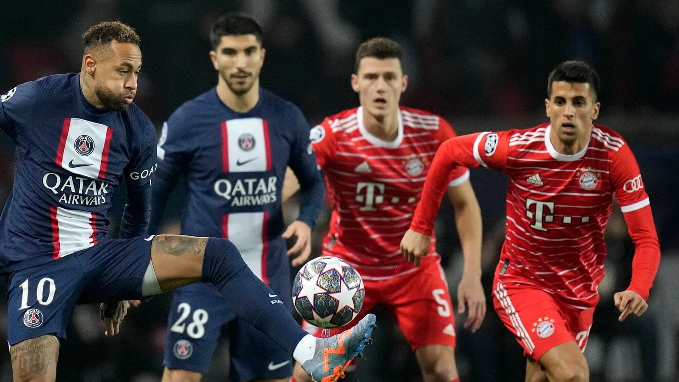 Bayern Mníchov zvíťazil v úvodnom osemfinále Ligy majstrov na pôde Paríža St. Germain.