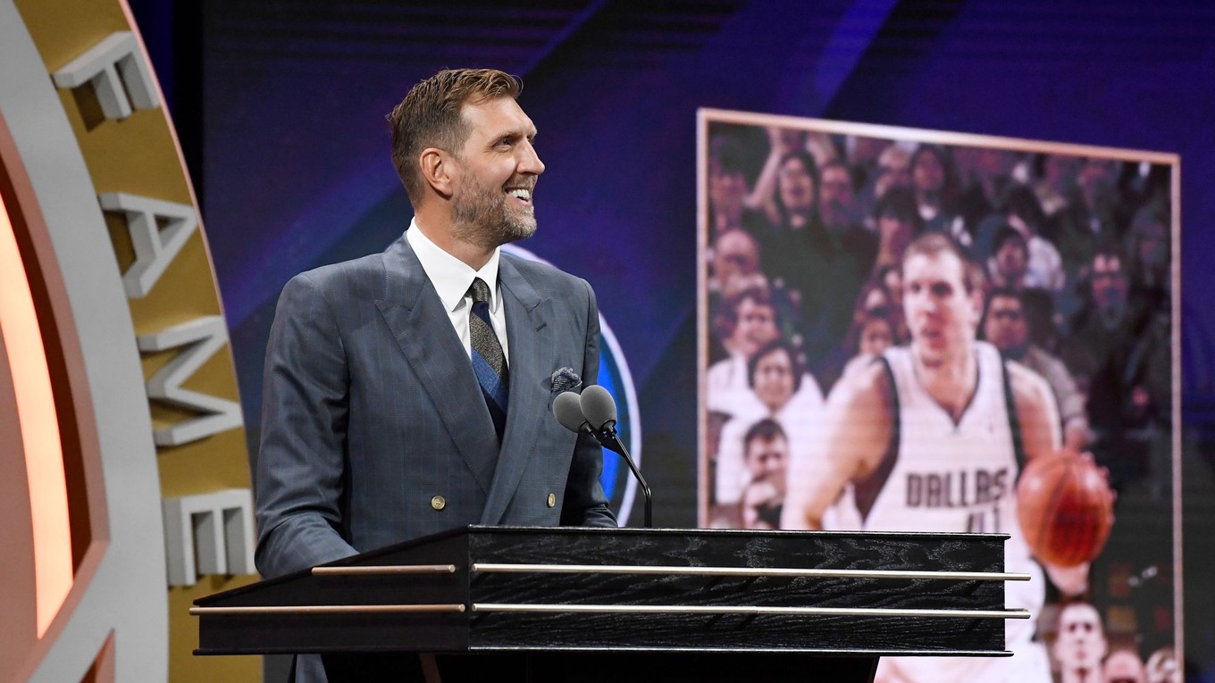 Nemec Dirk Nowitzki vstúpil do basketbalovej Siene slávy.