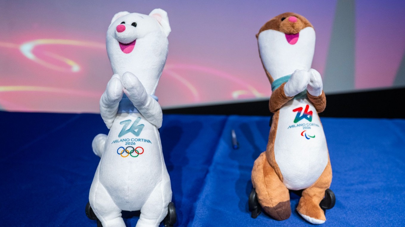 Maskoti ZOH a ZPH 2026 Tina a Milo