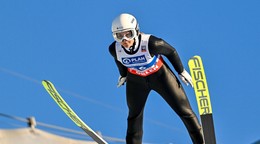 Slovenská reprezentantka v skokoch na lyžiach Kira Mária Kapustíková. 