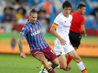Marek Hamšík v drese tureckého klubu Trabzonspor.