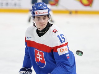 Dalibor Dvorský v zápase Slovensko - Fínsko vo štvrťfinále MS v hokeji do 20 rokov 2024.