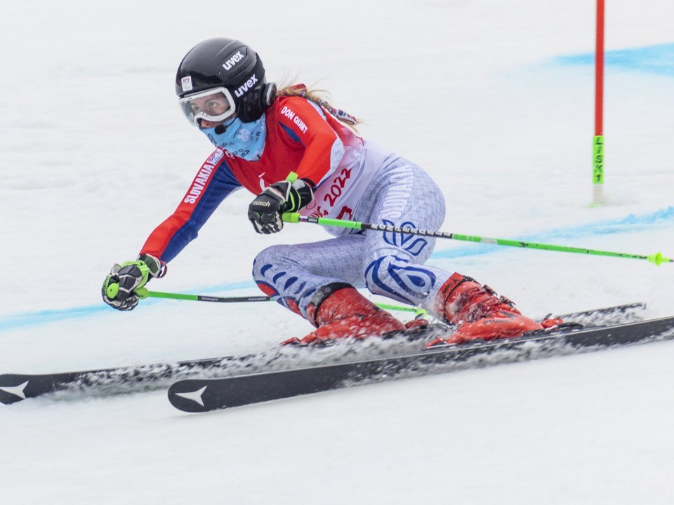 Slovenská reprezentantka v paraalpskom lyžovaní Alexandra Rexová.