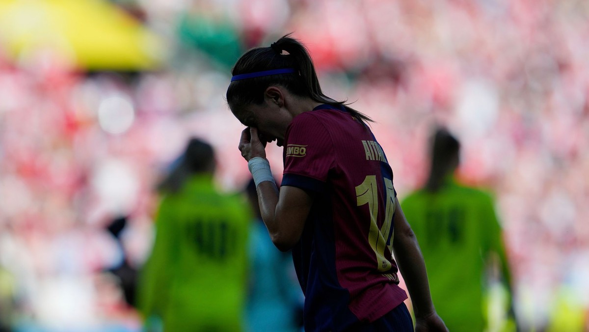 Aitana Bonmatiová v drese FC Barcelona.