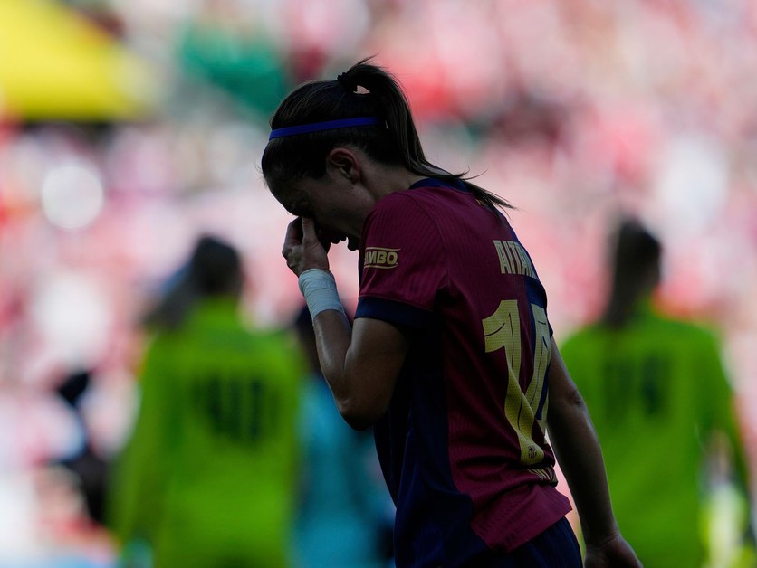 Aitana Bonmatiová v drese FC Barcelona.
