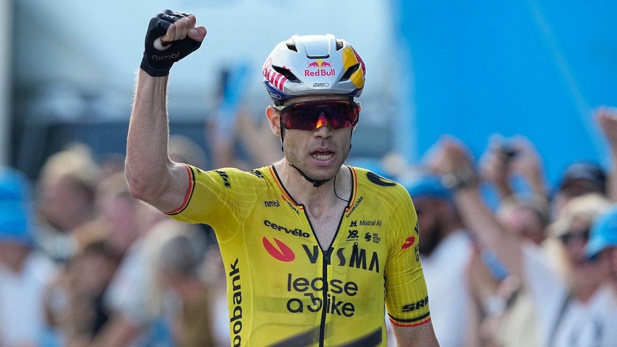 Belgický cyklista Wout van Aert.