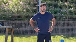 Marek Hrivík počas tréningu