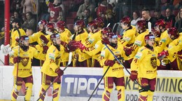 Radosť hokejistov Trenčína.