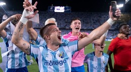 Oslavy hráčov Málaga CF