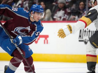 Maroš Jedlička v drese Colorado Avalanche.